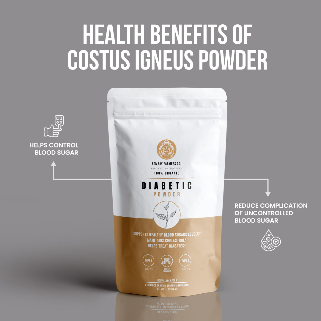 Costus Igneus Powder  -  100 % Natural & Farm Fresh